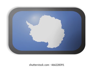 Antarctica, Antarctican flag with black boarder