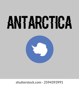 Antarctica flag, official colors and proportion correctly. National Antarctica flag. Vector illustration. Illustration of Antarctica flag. Antarctica flag