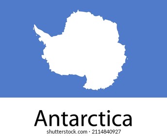 VECTOR DE BANDERA ANTÁRTICA PARA MEDIOS SOCIALES Y MEDIOS IMPRESOS