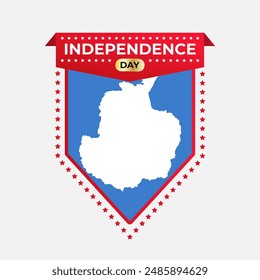 Antarctica Independence Day Banner Design