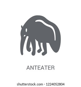 Anteater icon. Trendy Anteater logo concept on white background from animals collection. Suitable for use on web apps, mobile apps and print media.