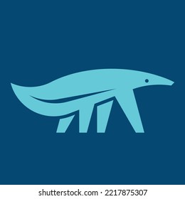 Anteater Logo. Icon design. Template elements