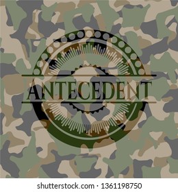 Antecedent auf Camo-Textur