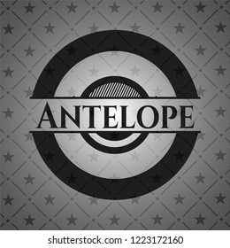 Antelope dark icon or emblem
