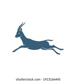Antelope design vector illustration, Creative antelope logo design concepts template, icon symbol