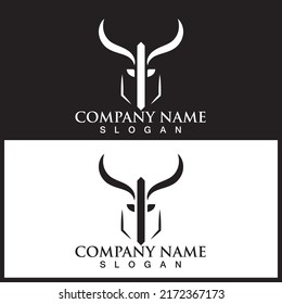 antelope head icon vector illustration template design