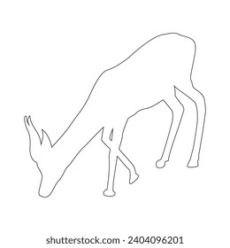 antelope icon vector illustration design