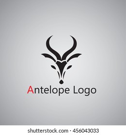 Antelope  Logo On Background