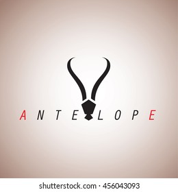 Antelope  Logo On Background