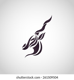 Antelope Logo Vector