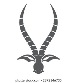 antelope logo vector illustrations design icon logo template