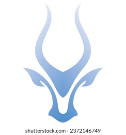 antelope logo vector illustrations design icon logo template