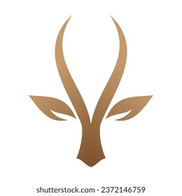 antelope logo vector illustrations design icon logo template