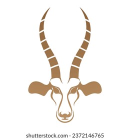 antelope logo vector illustrations design icon logo template
