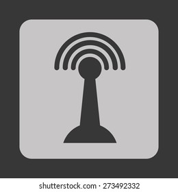 antena icon design, vector illustration eps10 graphic 