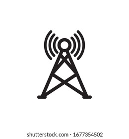 Antena Icon In Trendy  Design Vector Eps 10