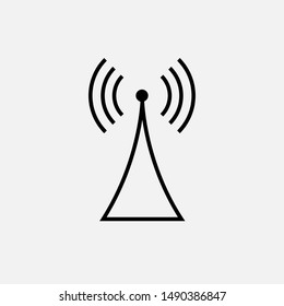 Antena Icon - Vector, Sign and Symbol for Design, Presentation, Website or Apps Elements.