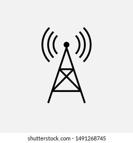 Antena Icon - Vector, Sign and Symbol for Design, Presentation, Website or Apps Elements.