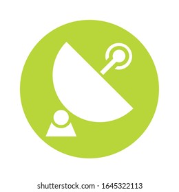 antena with wifi connection signal vector illustration design