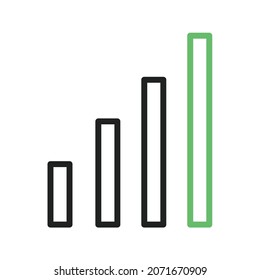 Antenna Bars icon vector image. Can also be used for Symbols. Suitable for mobile apps, web apps and print media.