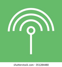 Antenna, cable, input icon vector image. Can also be used for material design. Suitable for use on web apps, mobile apps and print media