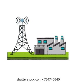 Antenna and factory