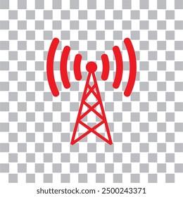 antenna icon , broadcast icon vector