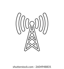 antenna icon , broadcast icon vector