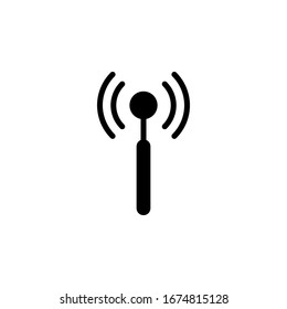 antenna icon design template. Trendy style, vector eps 10