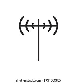 Antenna icon design. vector illustration