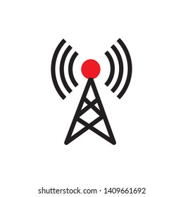 antenna icon design vector template