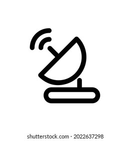 Icono de antena, formato eps 10
