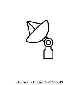 Antenna icon flat vector illustration