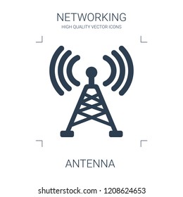 antenna icon. high quality filled antenna icon on white background. from networking collection flat trendy vector antenna symbol. use for web and mobile