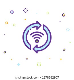 Antenna Icon Illustration