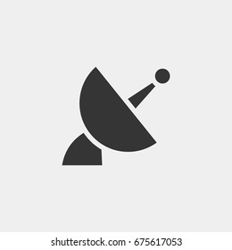 Antenna icon illustration isolated vector sign symbol