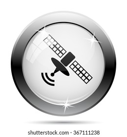 Antenna icon. Internet button on white background. EPS10 vector.