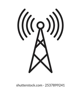 ícone Antena logotipo definir vetor