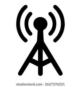 Antenna icon on white background vector
Vector space icon