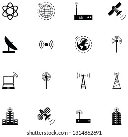 antenna icon set