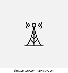 Antenna icon sign vector,Symbol, logo illustration for web and mobile
