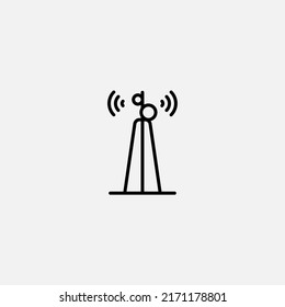 Antenna icon sign vector,Symbol, logo illustration for web and mobile