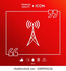 Antenna icon symbol