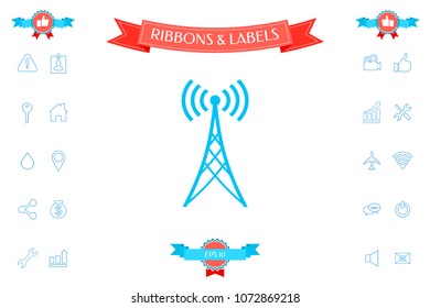 Antenna icon symbol