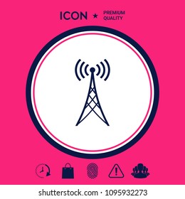 Antenna icon symbol