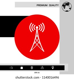 Antenna icon symbol