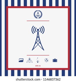 Antenna icon symbol