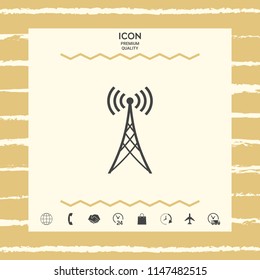 Antenna icon symbol