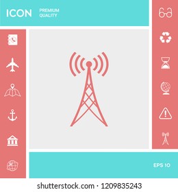 Antenna icon symbol