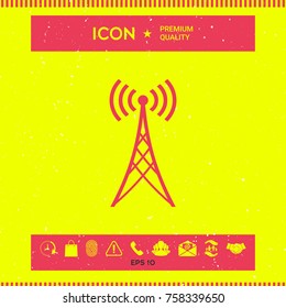 Antenna icon symbol
